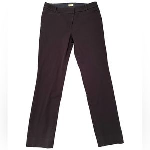J. Crew Womens 8R Stretch Straight Leg Navy Blue Dress Pant